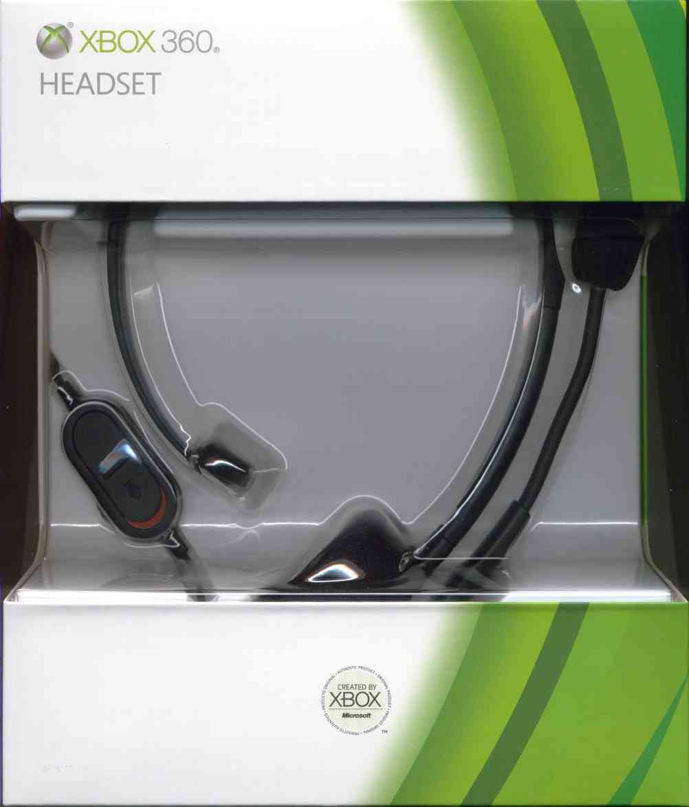 HEADSET NEGRO CON CABLE MICROSOFT X360